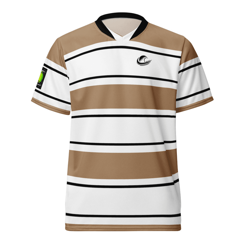 Jersey Agassi brown white Replica