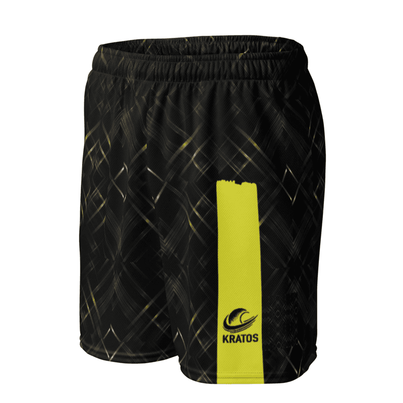 Kratos - Attack blackandyellow shorts