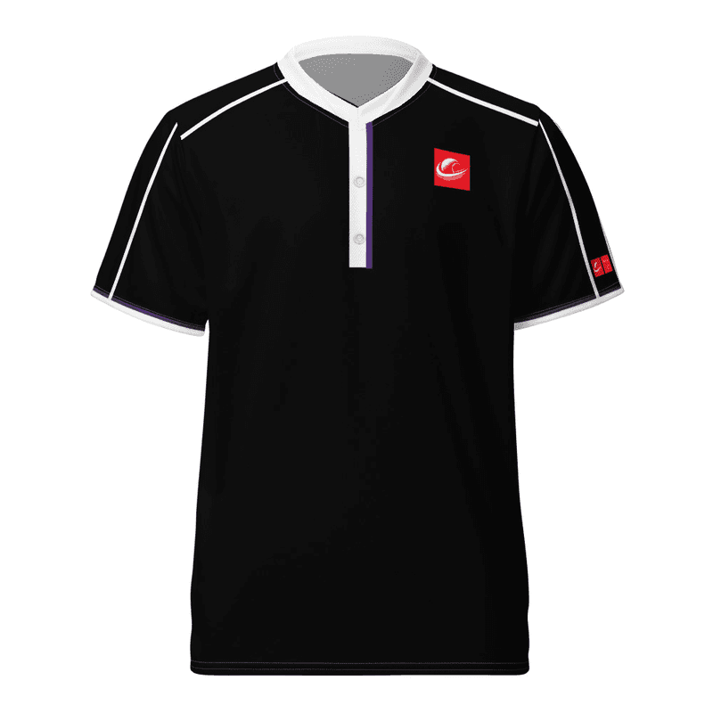 T-shirt Roger Federer black 2019 Replica copia